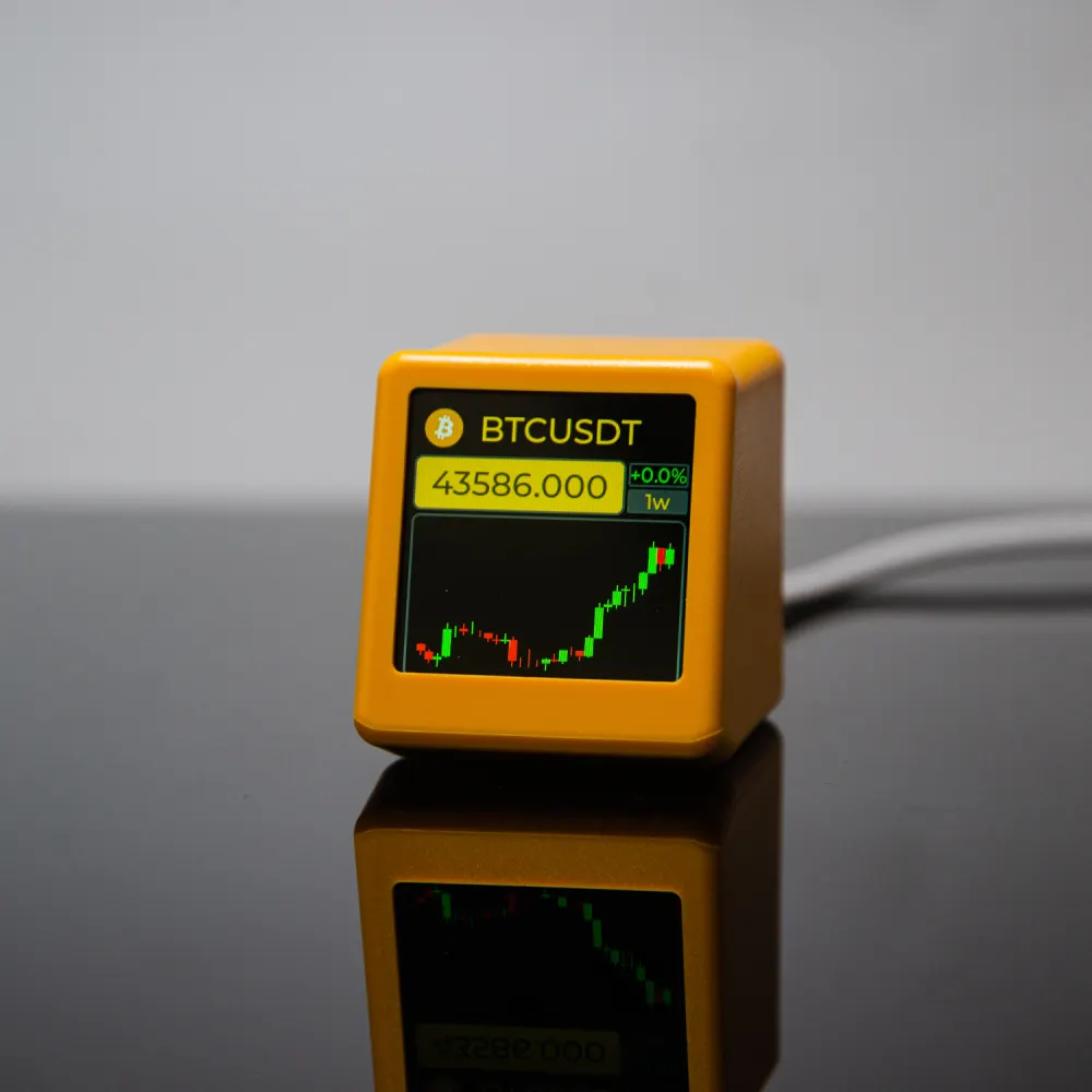 SmallTV PRO yellow variant